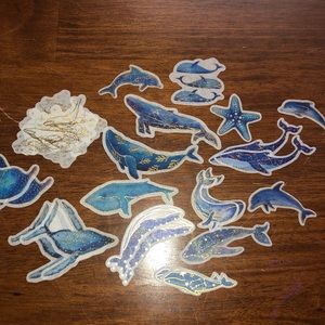 OCEAN ANIMAL STICKERS